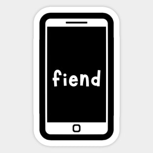 fiend Sticker